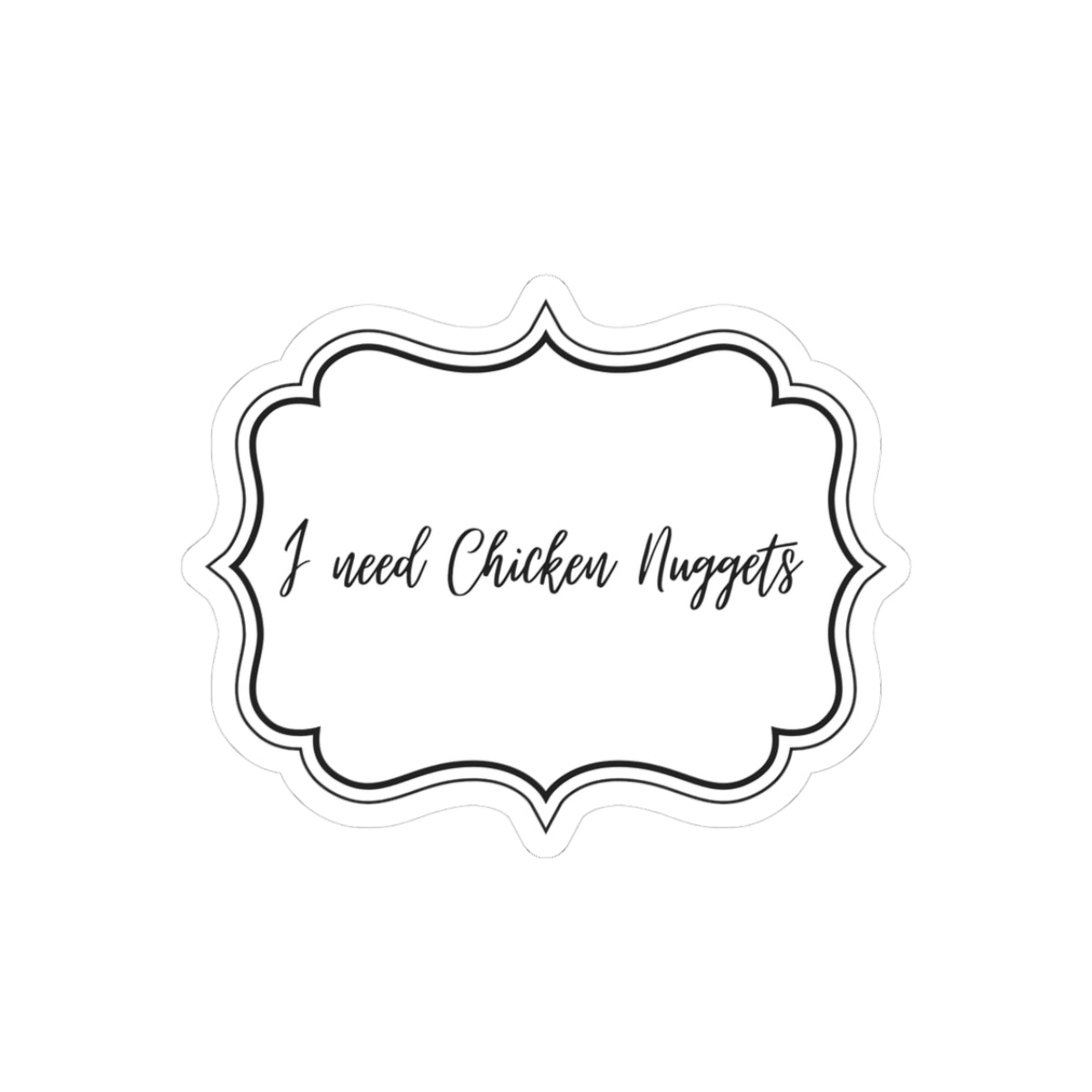 Chicken nuggets Sticker