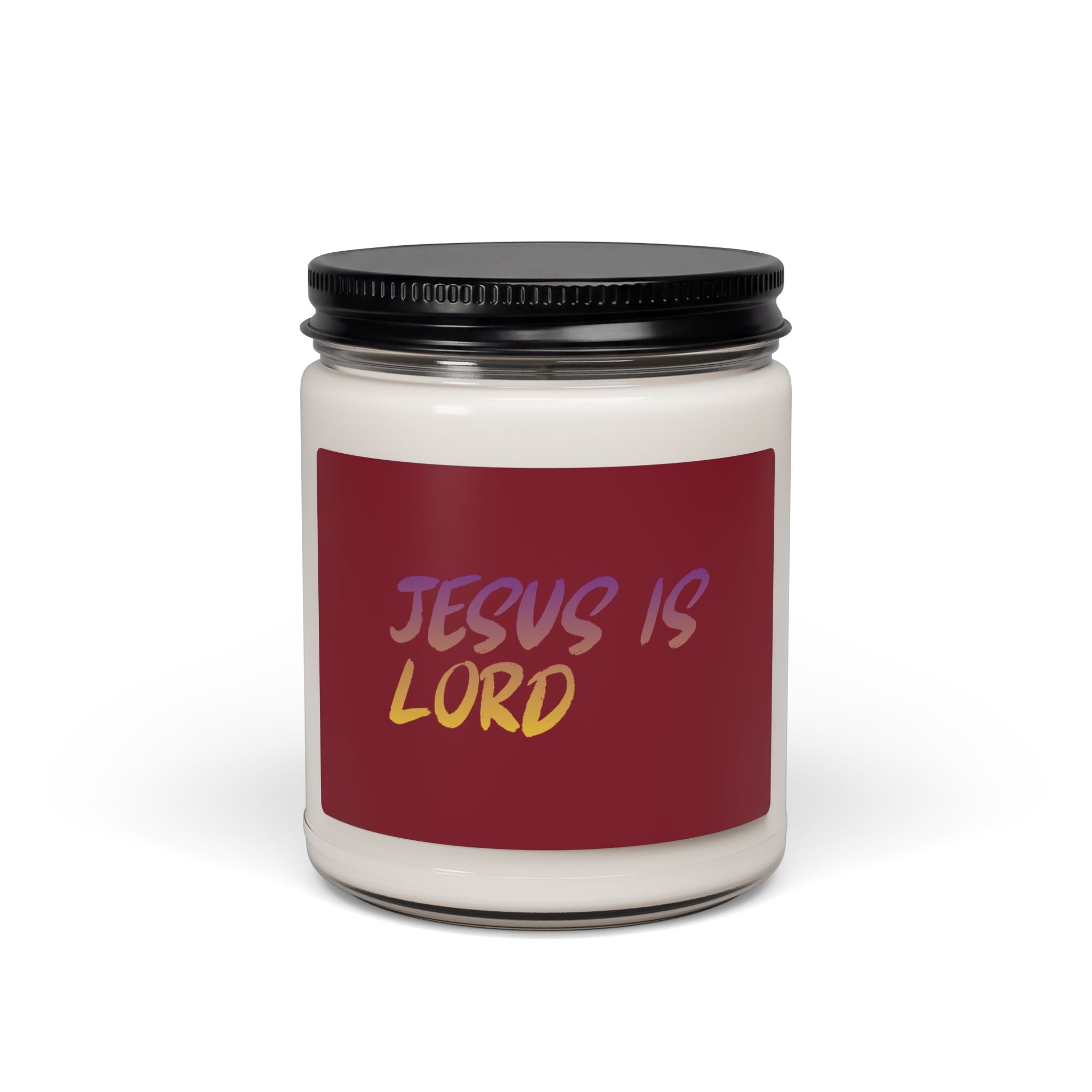 Jesus is Lord: Scented Soy Candle, 9oz